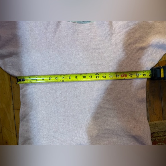 Cashmere Blend Women’s Sweater Made in Italy Two Toned Pink/Grey Size L - Picture 4 of 7